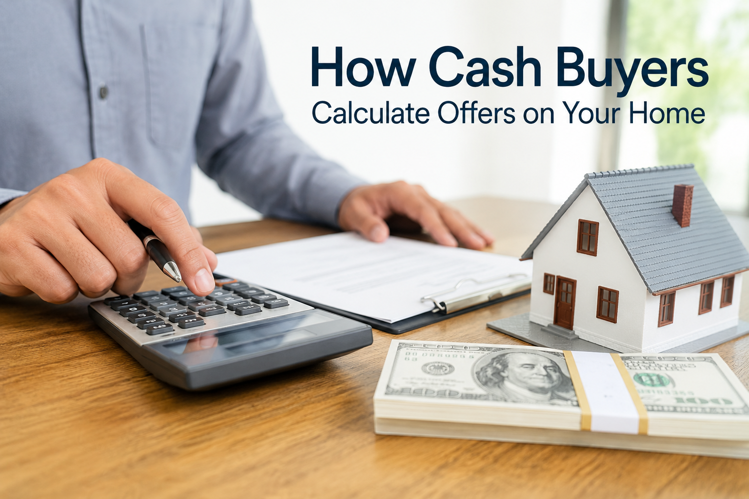 How Cash Buyers Calculate Offers on Your Home